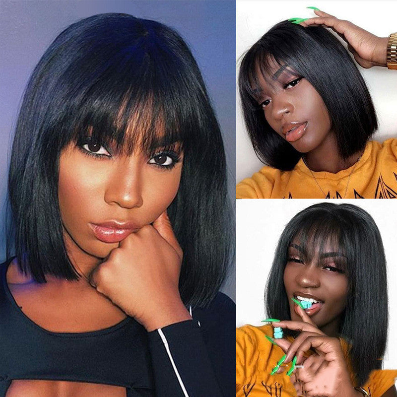 Wigs With Bangs And Real Hair - valoremehair