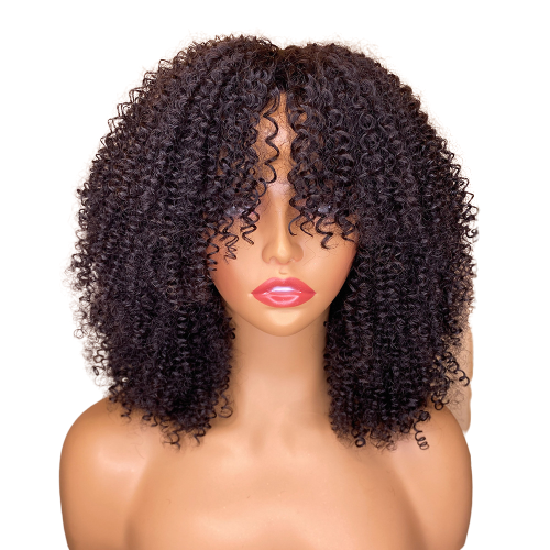 Kinky Curly Human Hair Wig - valoremehair